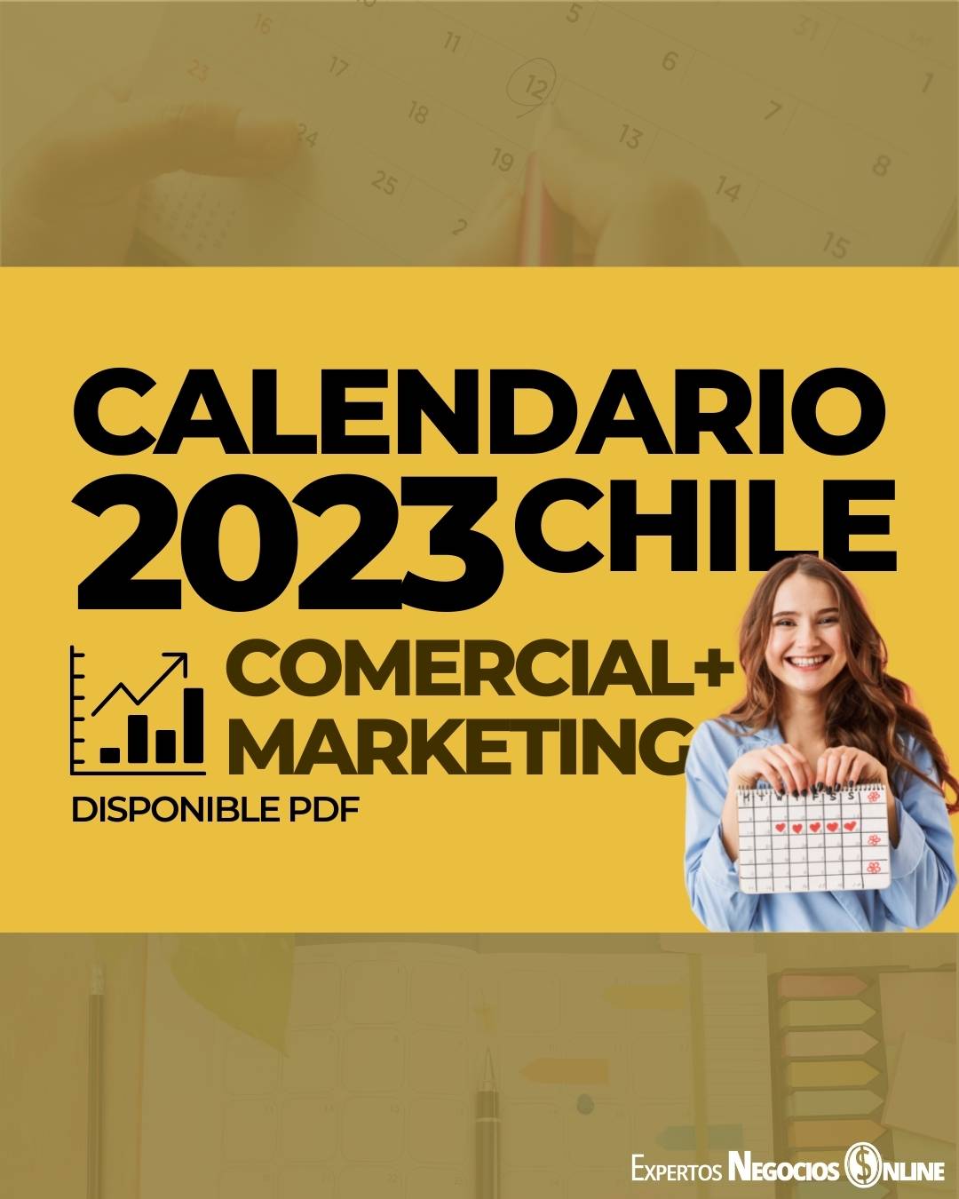 Calendario Chile 2023 para Marketing, Comercial & eCommerce