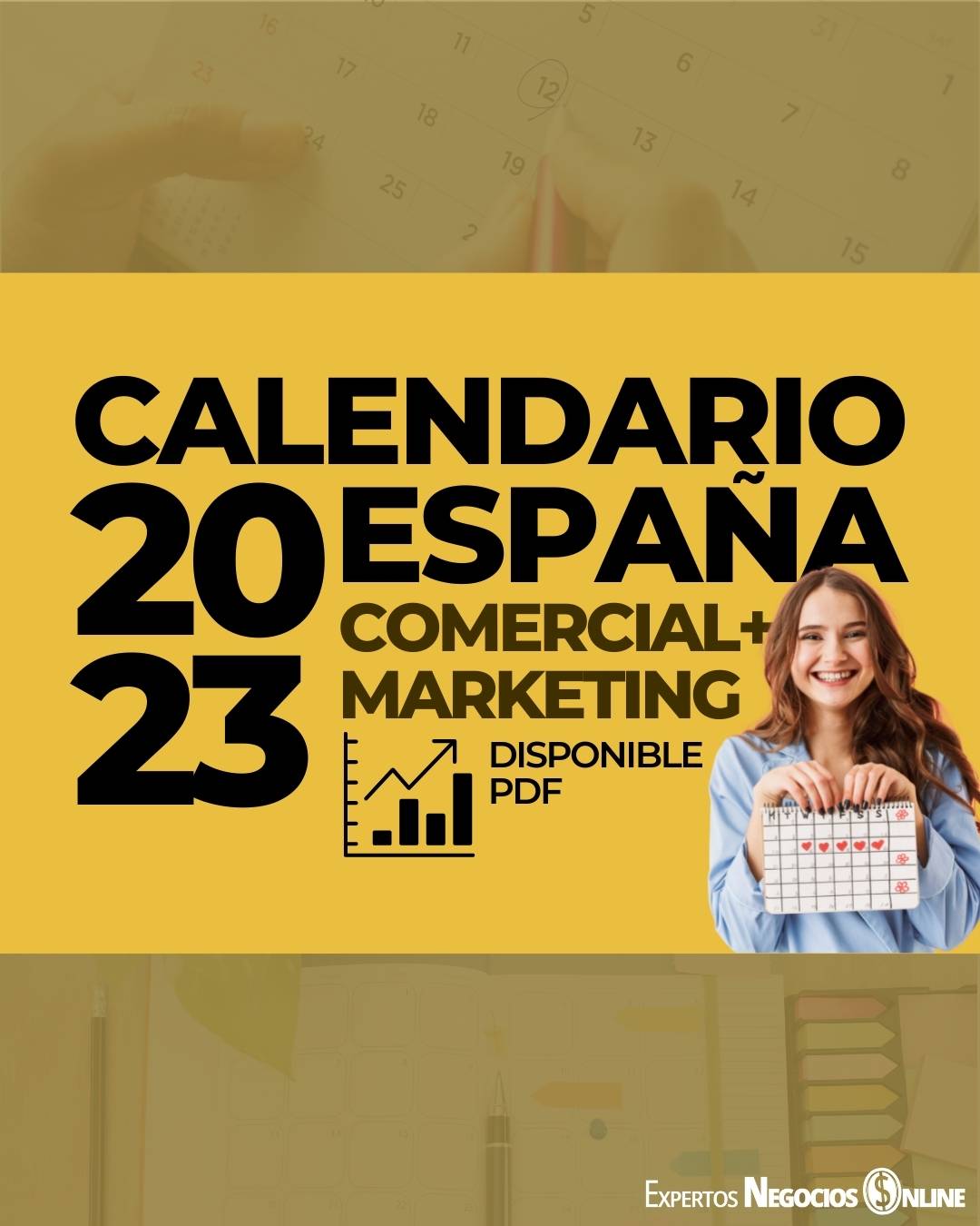 Calendario España 2023 para Marketing, Comercial & eCommerce