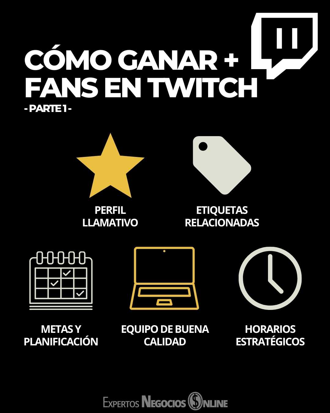 como ganar seguidores en twitch gratis pt1