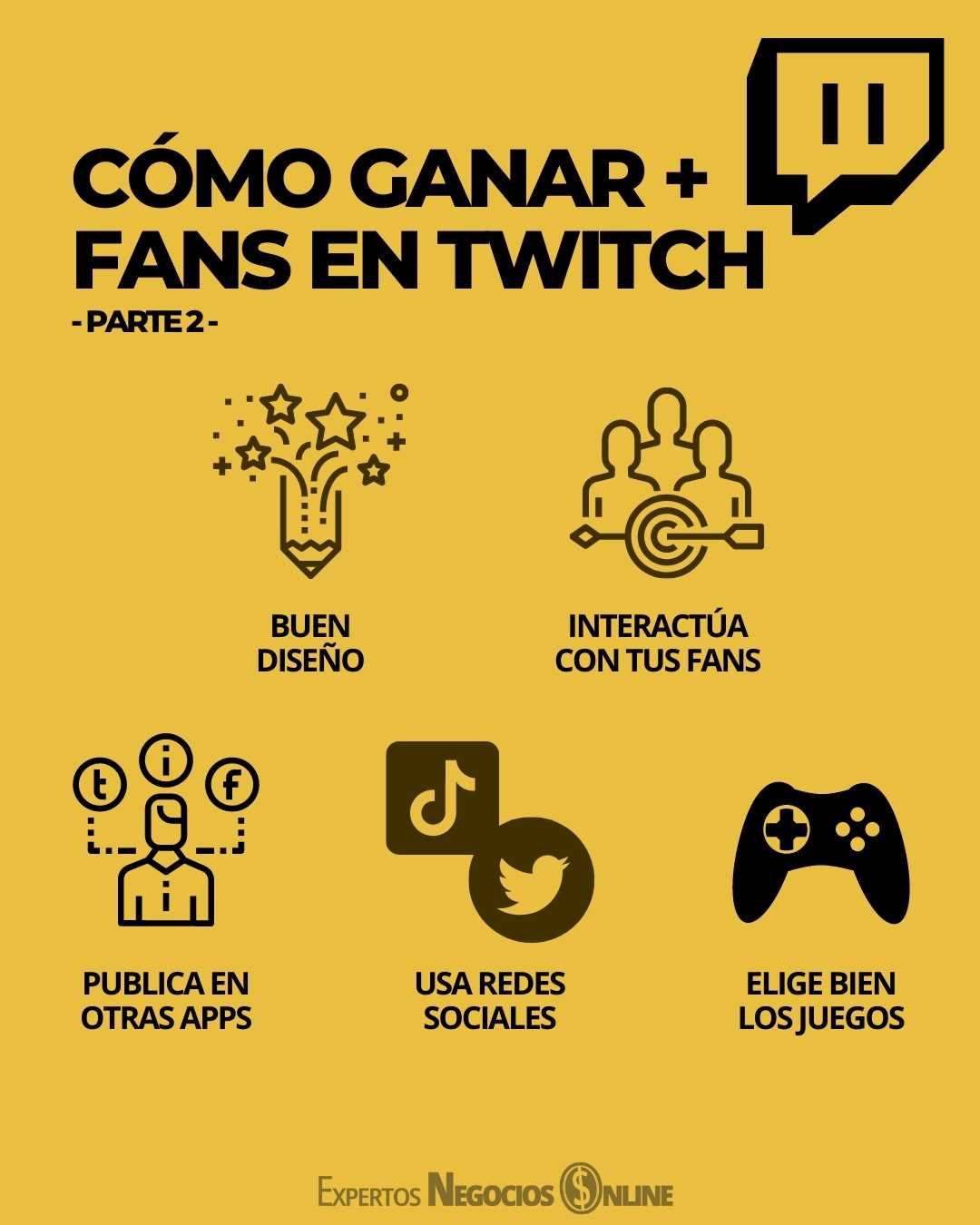 como ganar seguidores en twitch gratis pt2