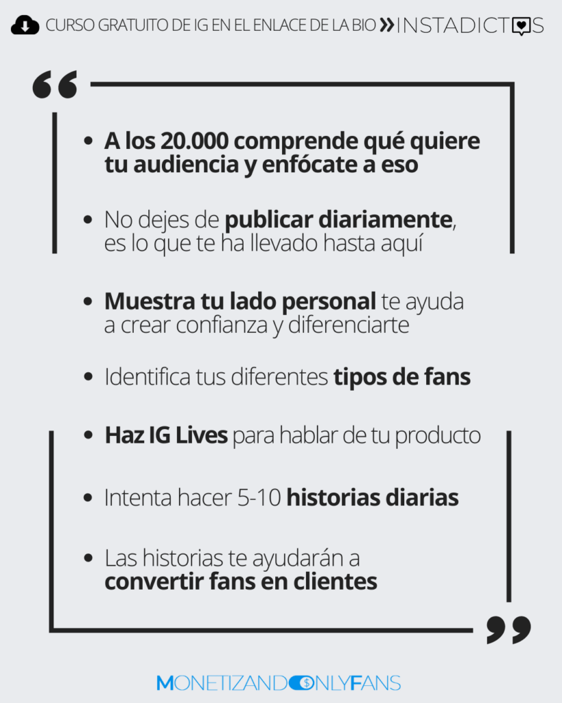 como promocionar mi onlyfans en instagram