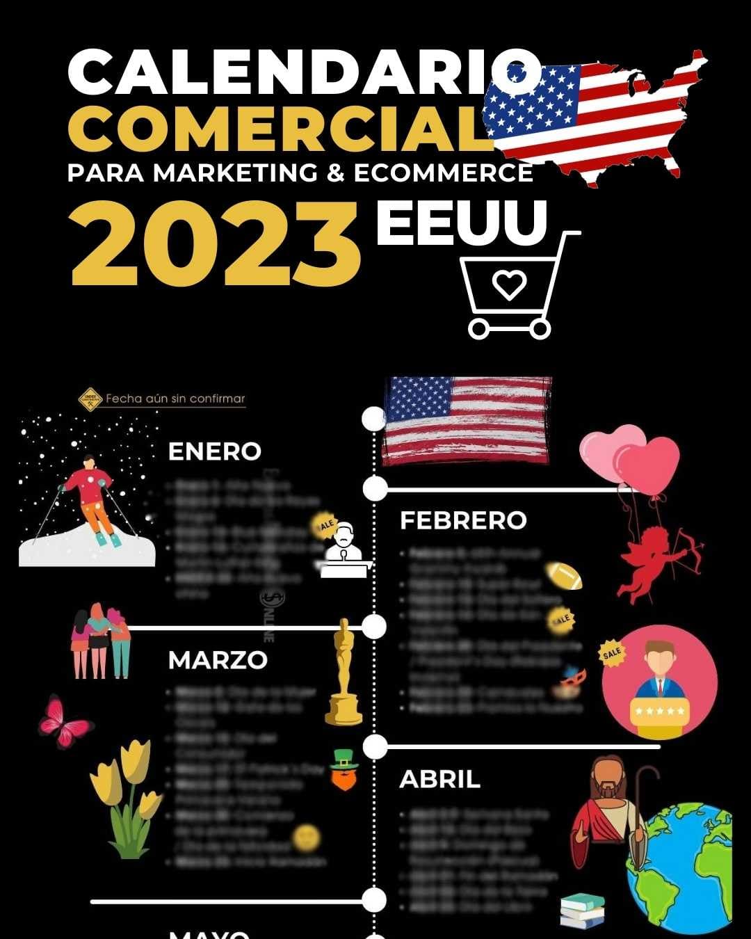 Descargar calendario marketing España 2023