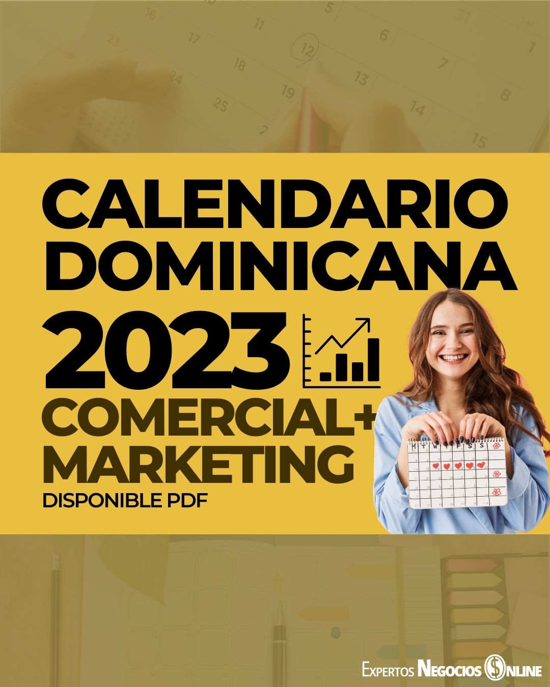 Calendario marketing 2023 Dominicana. Fechas especiales, comerciales & importantes