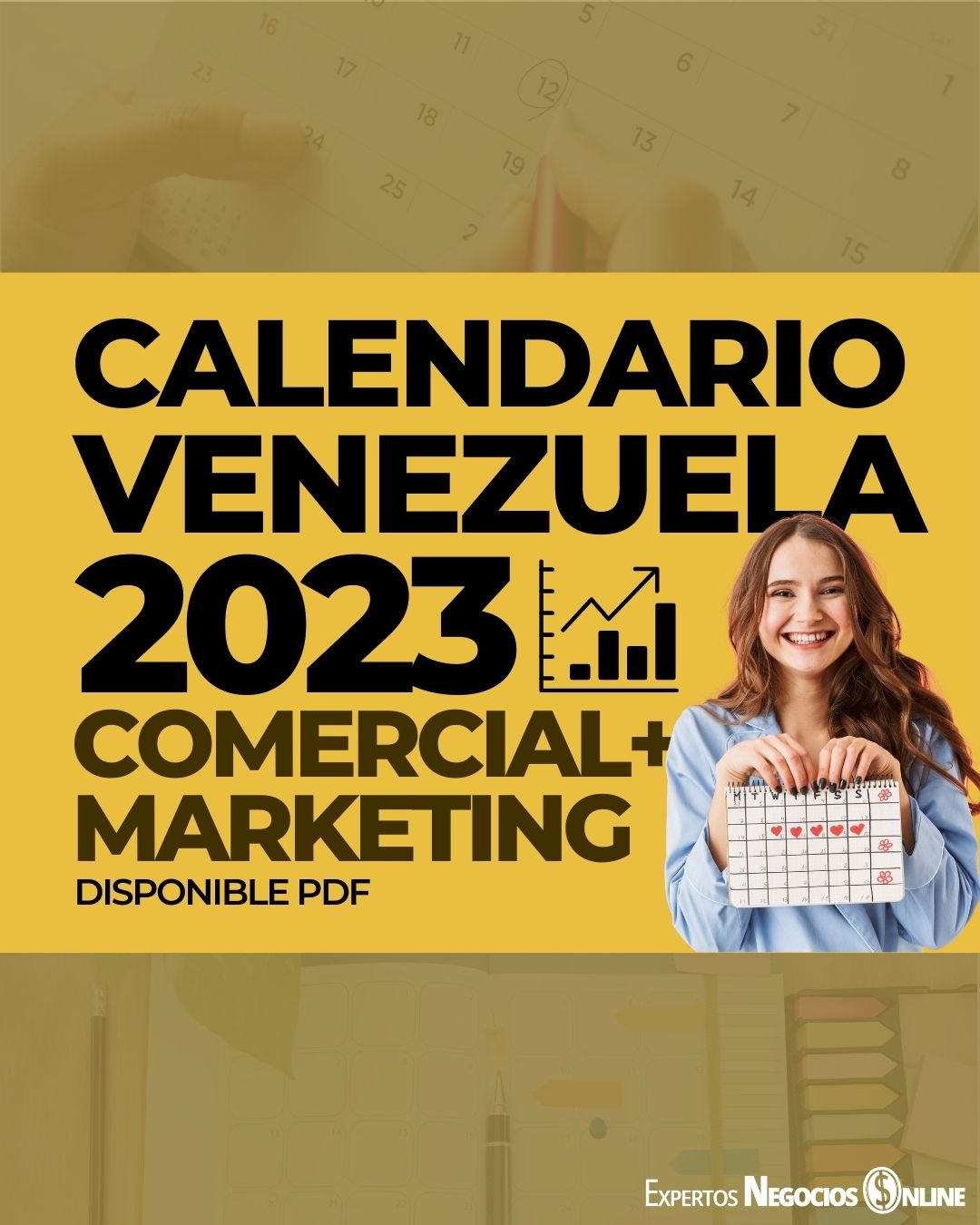 Calendario marketing 2023 Venezuela. Fechas especiales, comerciales & importantes