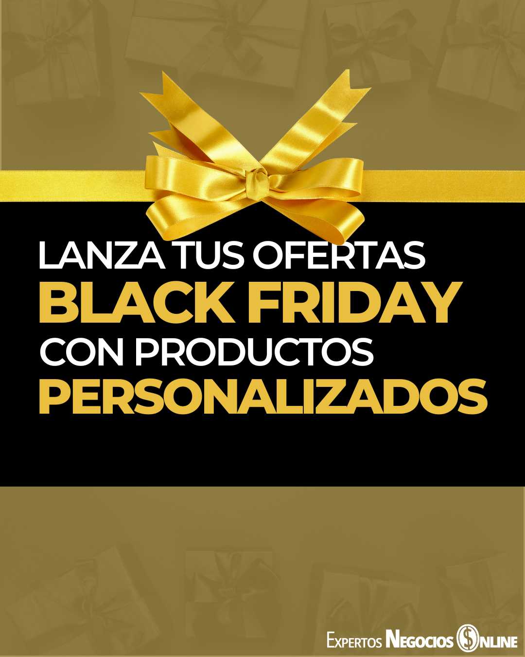 lanzar ofertas con productos personalizados para Black Friday