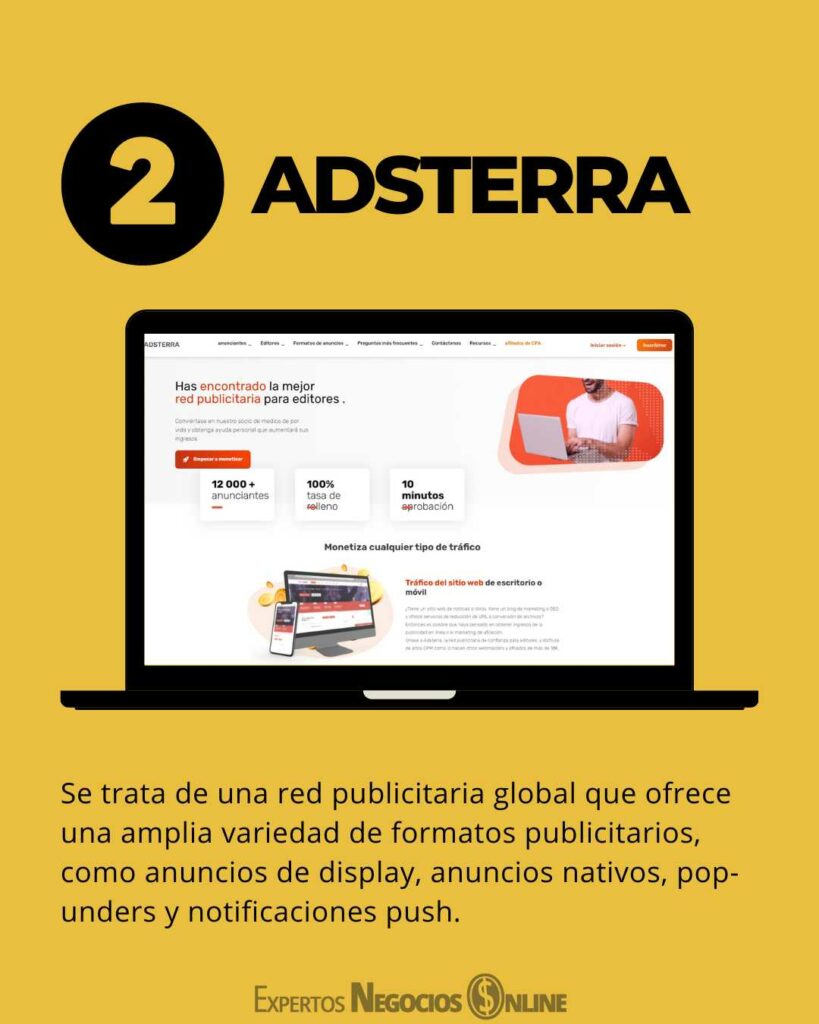 02 AdsTerra - Alternativa Google AdSense 2
