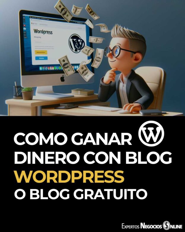 Como ganar dinero con un blog WordPress, se puede monetizar un blog gratuito