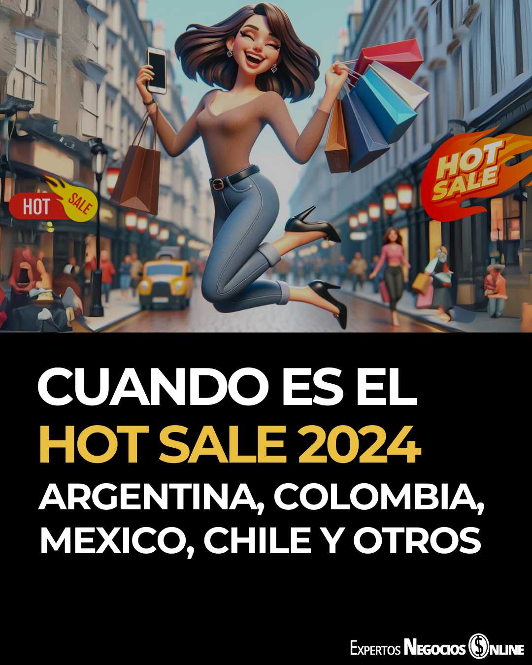 Cuando es el Hot Sale 2024. Fechas en México, Argentina, Colombia, Chile, Perú.. y otros.