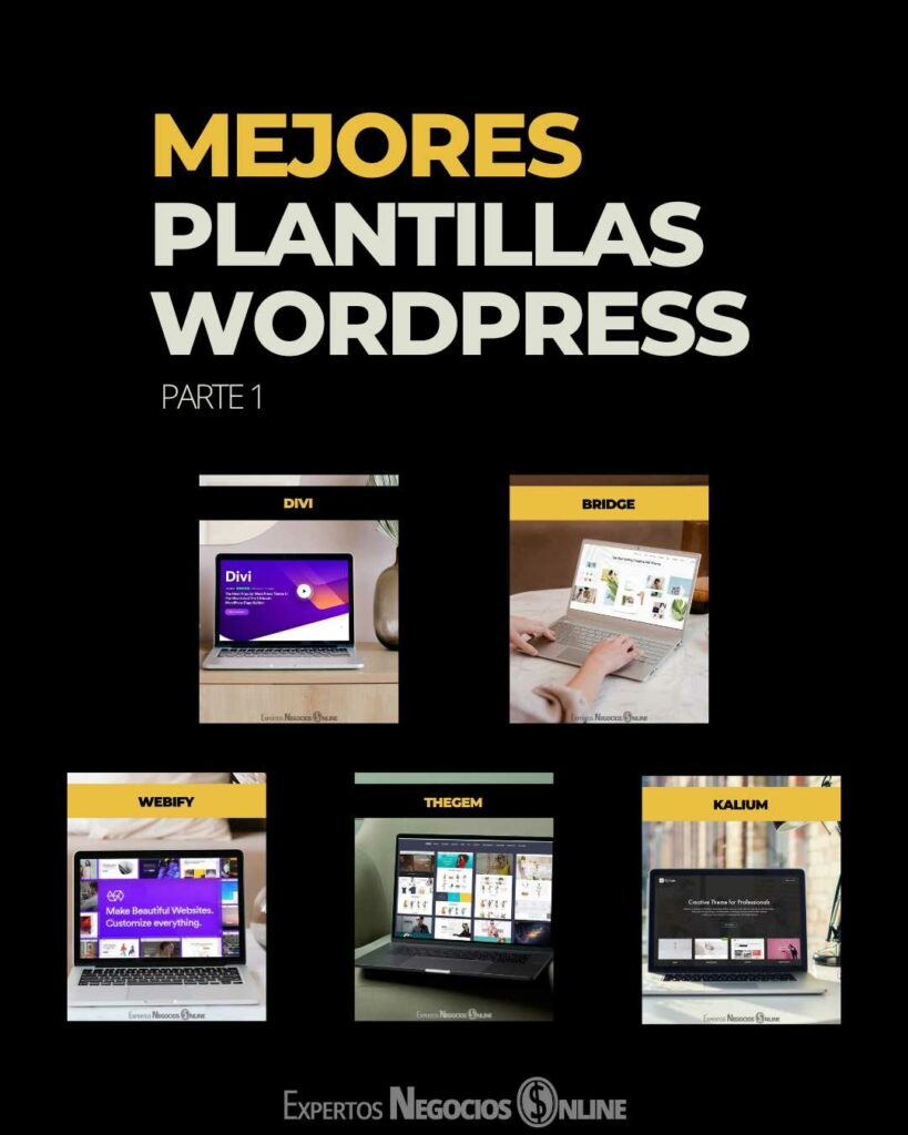 Mejores plantilla WordPress - Templates WooCommerce (Themes) 1