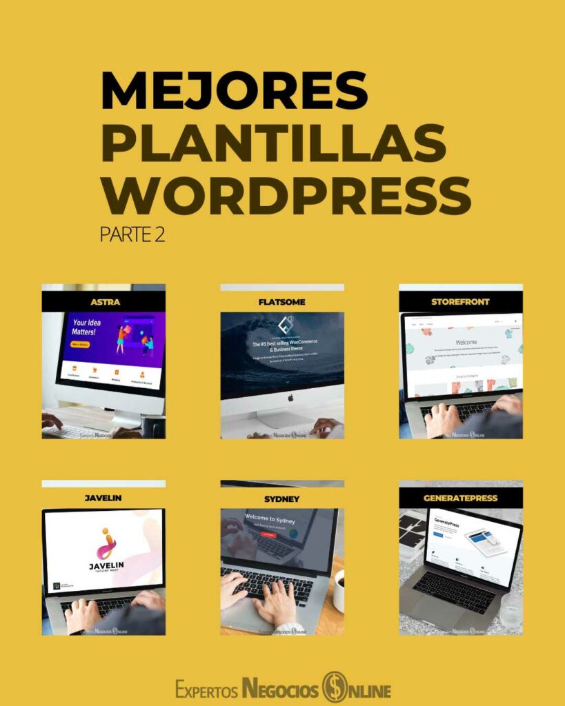 Mejores plantilla WordPress - Templates WooCommerce (Themes) 2