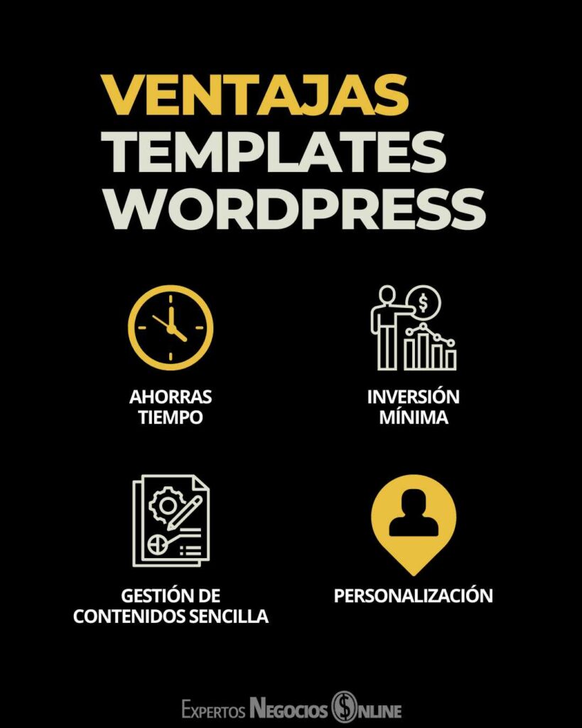 VENTAJAS DE USAR PLANTILLAS WORDPRESS