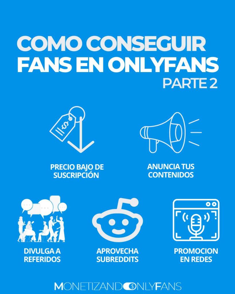 crecer OF y conseguir suscriptores en onlyfans