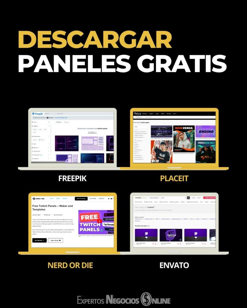 descargar paneles gratis