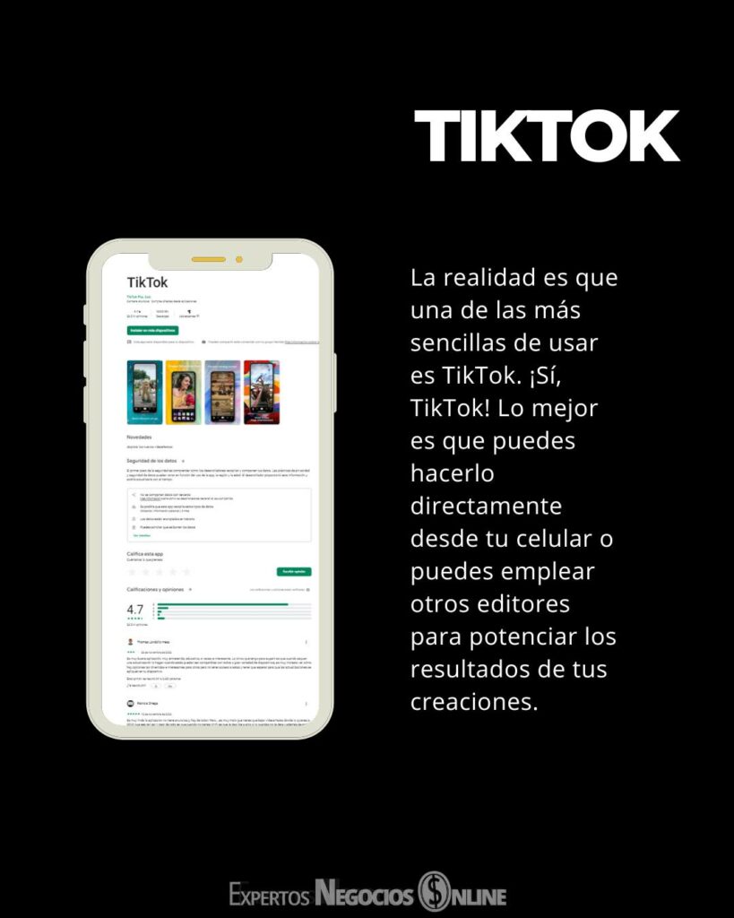 tik tok la mejor app para hacer vídeos