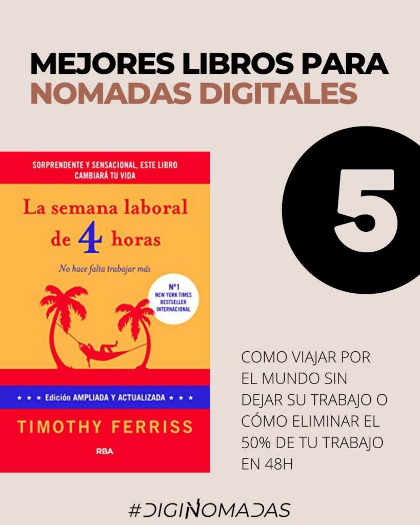 la jornada laboral de 4 horas libro para nomadas digitales