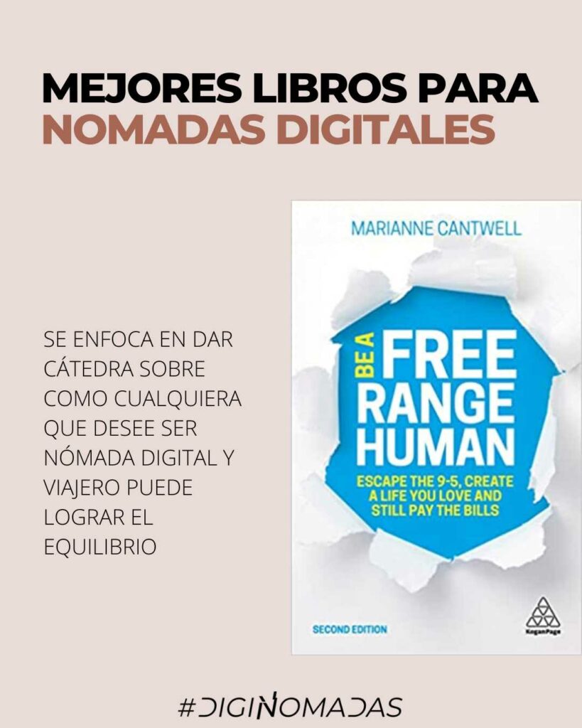 sé un ser humano al aire libre libro para nomadas digitales