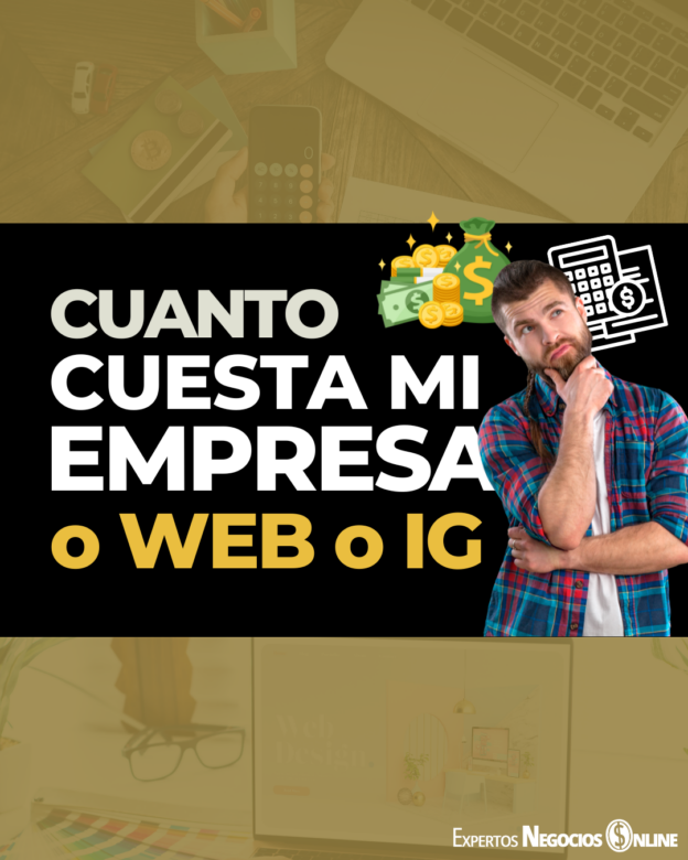 Cuánto vale mi empresa, web, Instagram