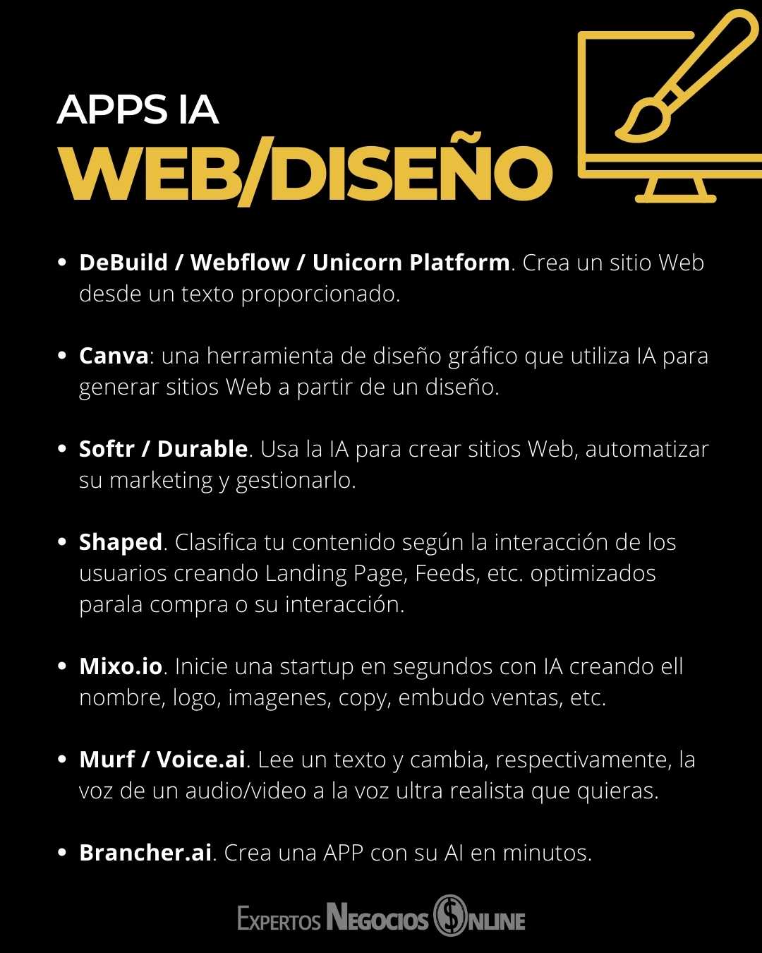 +100 Aplicaciones de Inteligencia Artificial | Las mejores APPs de IA