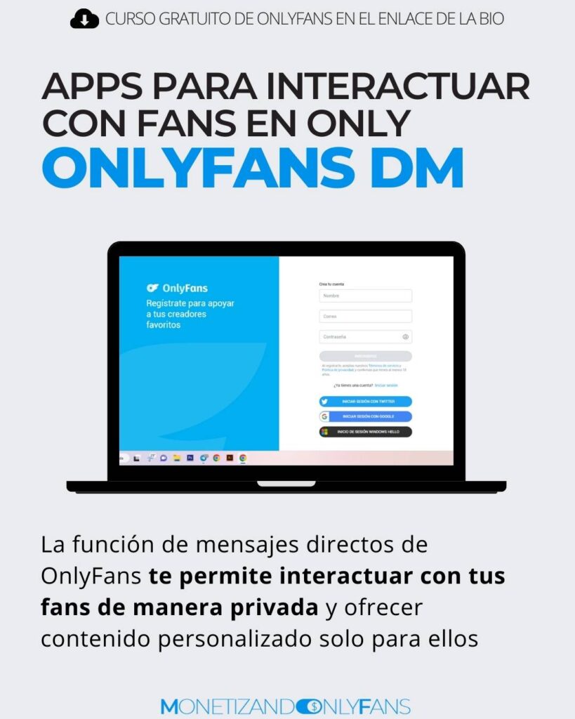 apps para interactuar con fans en only