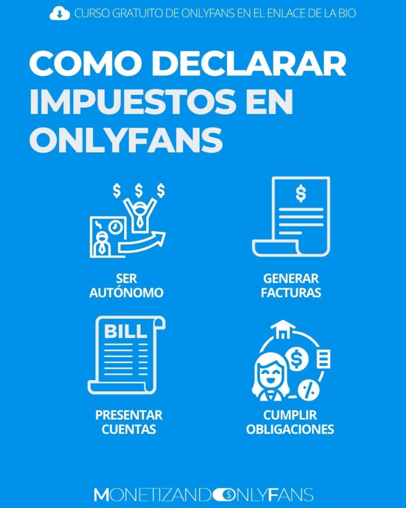 cómo declarar impuestos en onlyfans