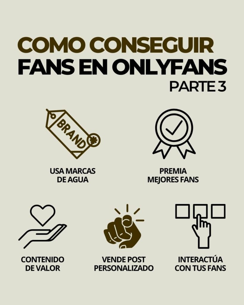 Como conseguir FANS en Onlyfans