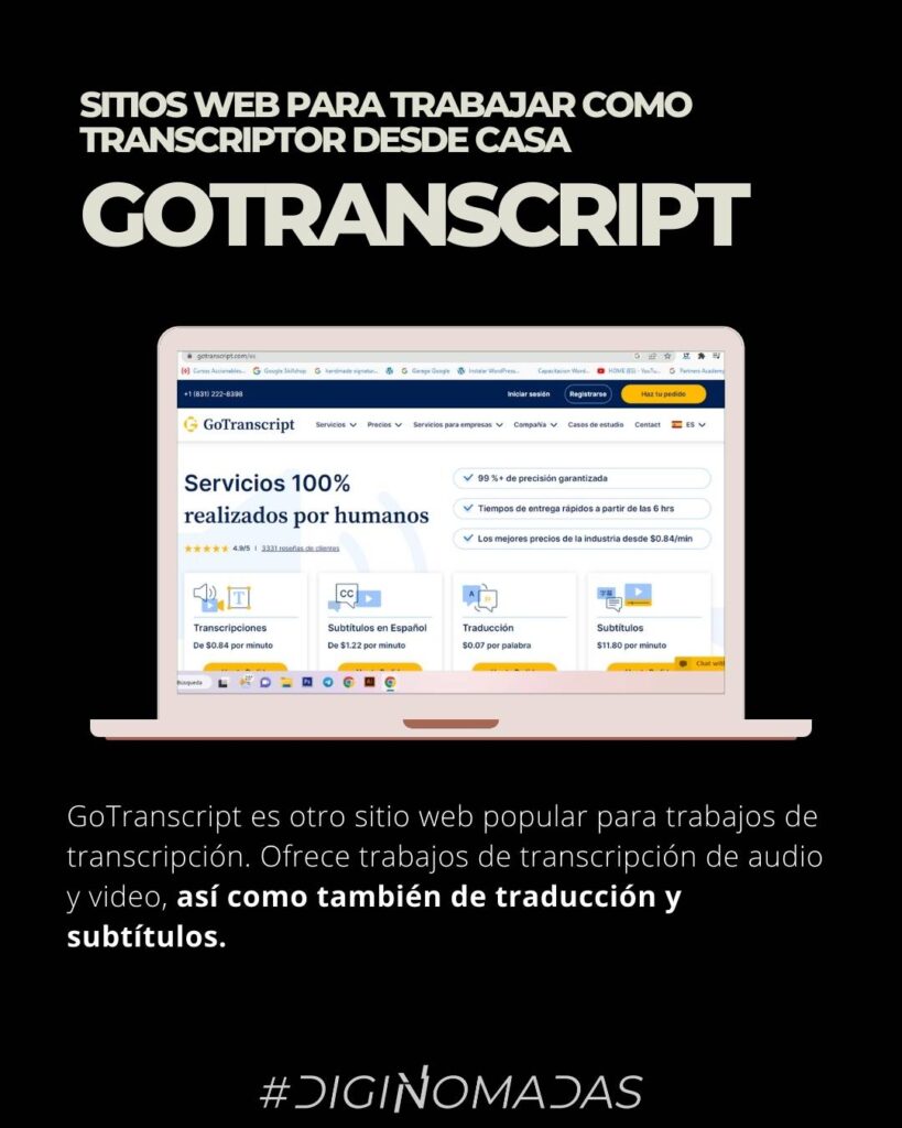 Cómo ser un transcriptor freelance en remoto