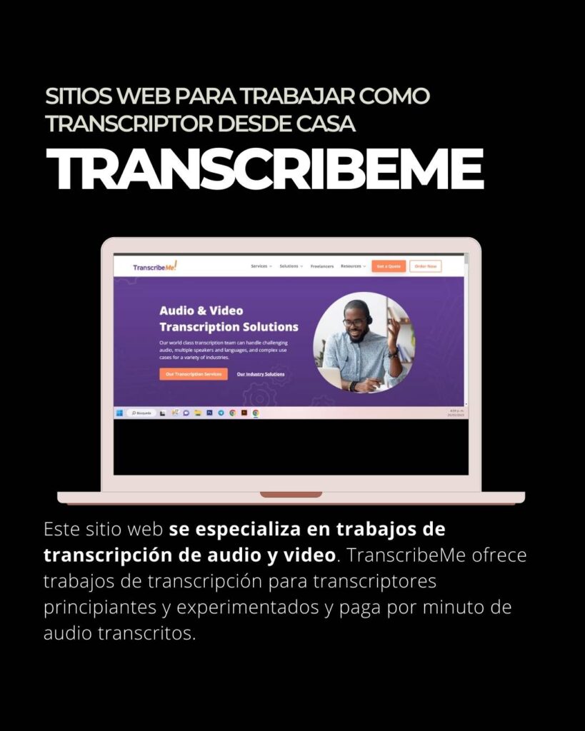 Ventajas del trabajo de transcriptor