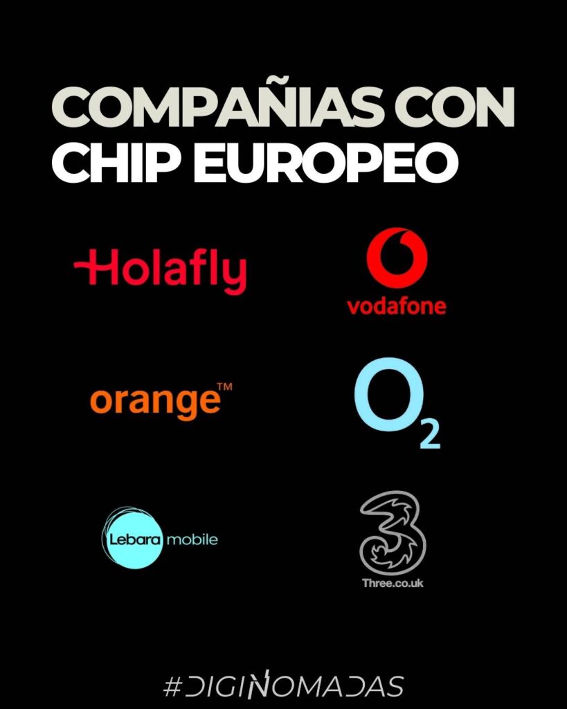 compañias con chip europeo