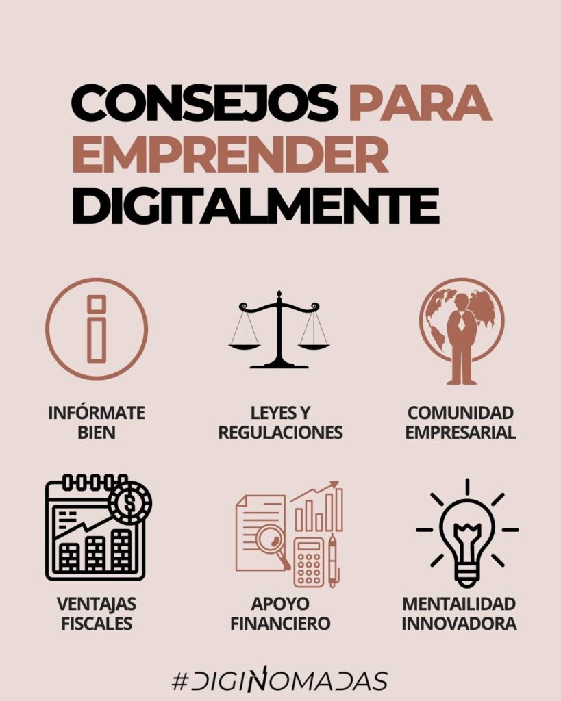 consejos para emprender digitalmente