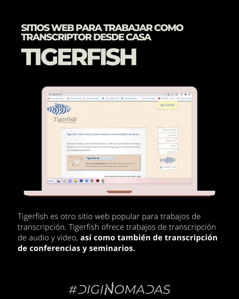 curso de transcriptor