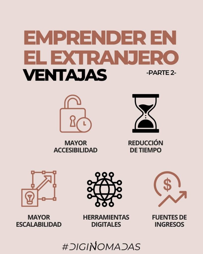 ventajas emprender en el extranjero