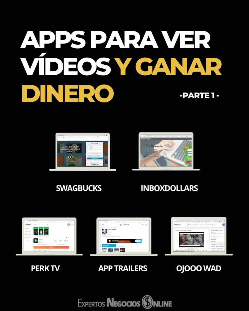 aplicaciones para ganar dinero viendo videos