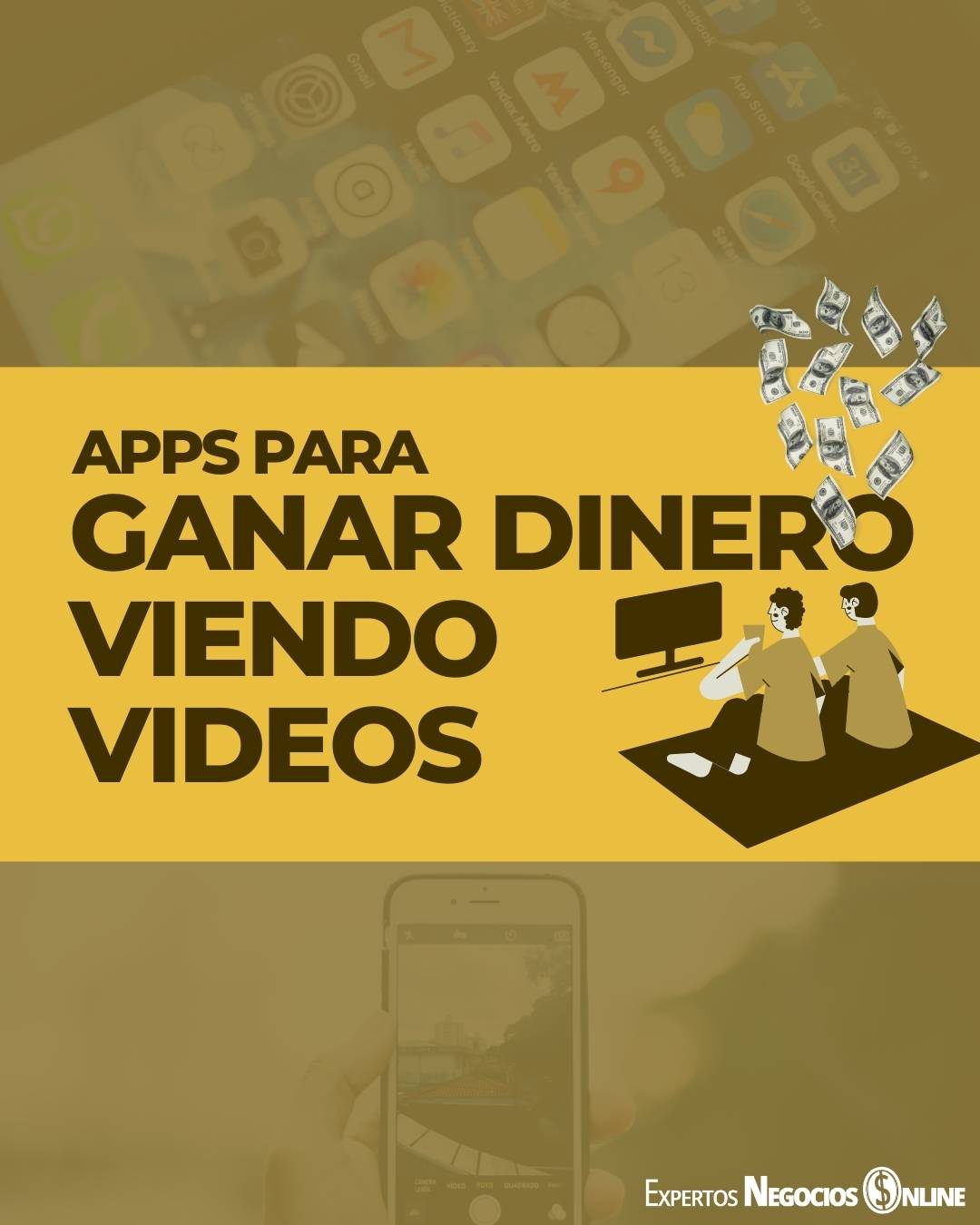 Apps para ver videos y Ganar dinero viendo videos y anuncios