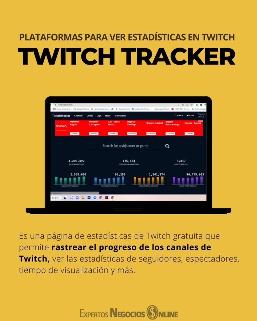 estadistica de twitch