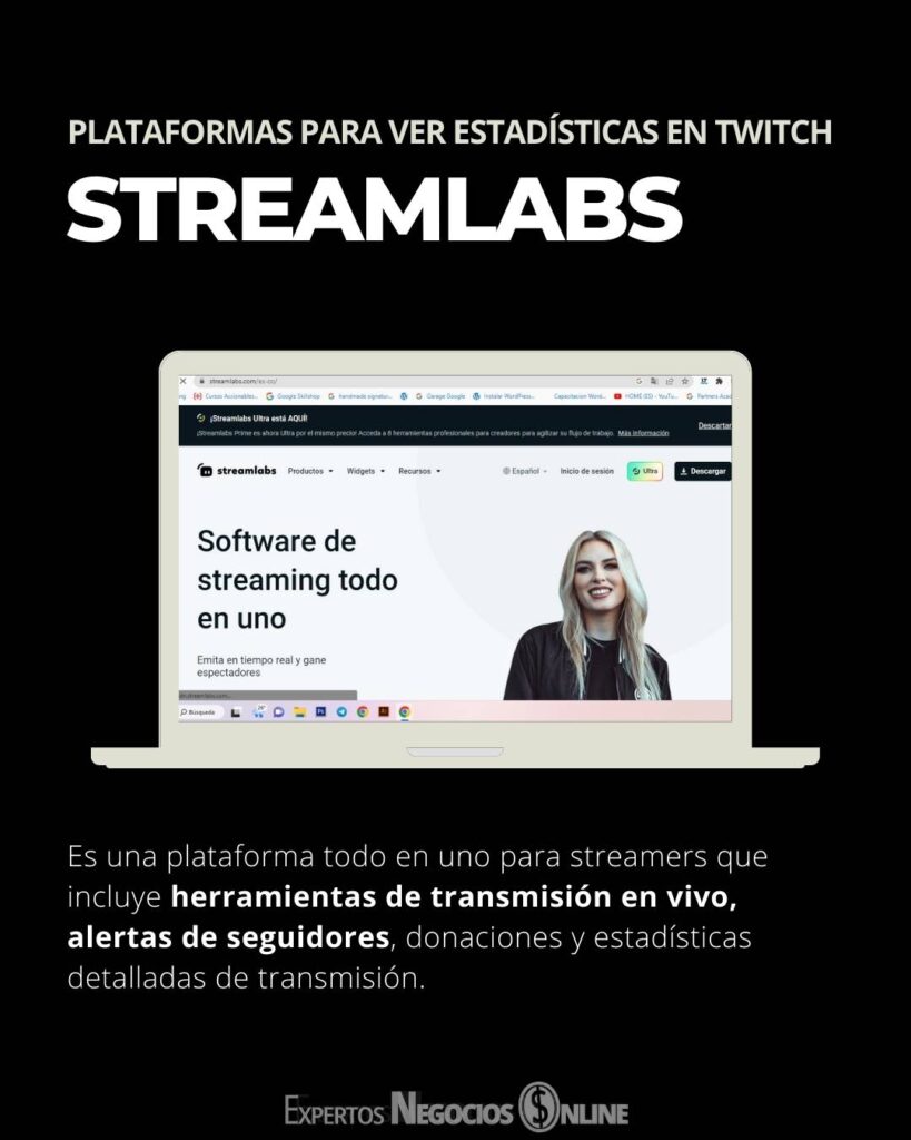 estadisticas canal twitchpara obs