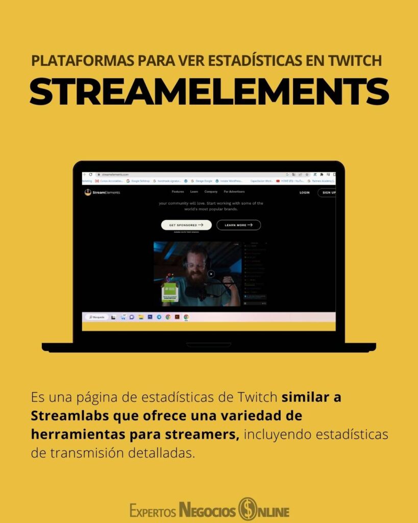 estadisticas de canales de twitch