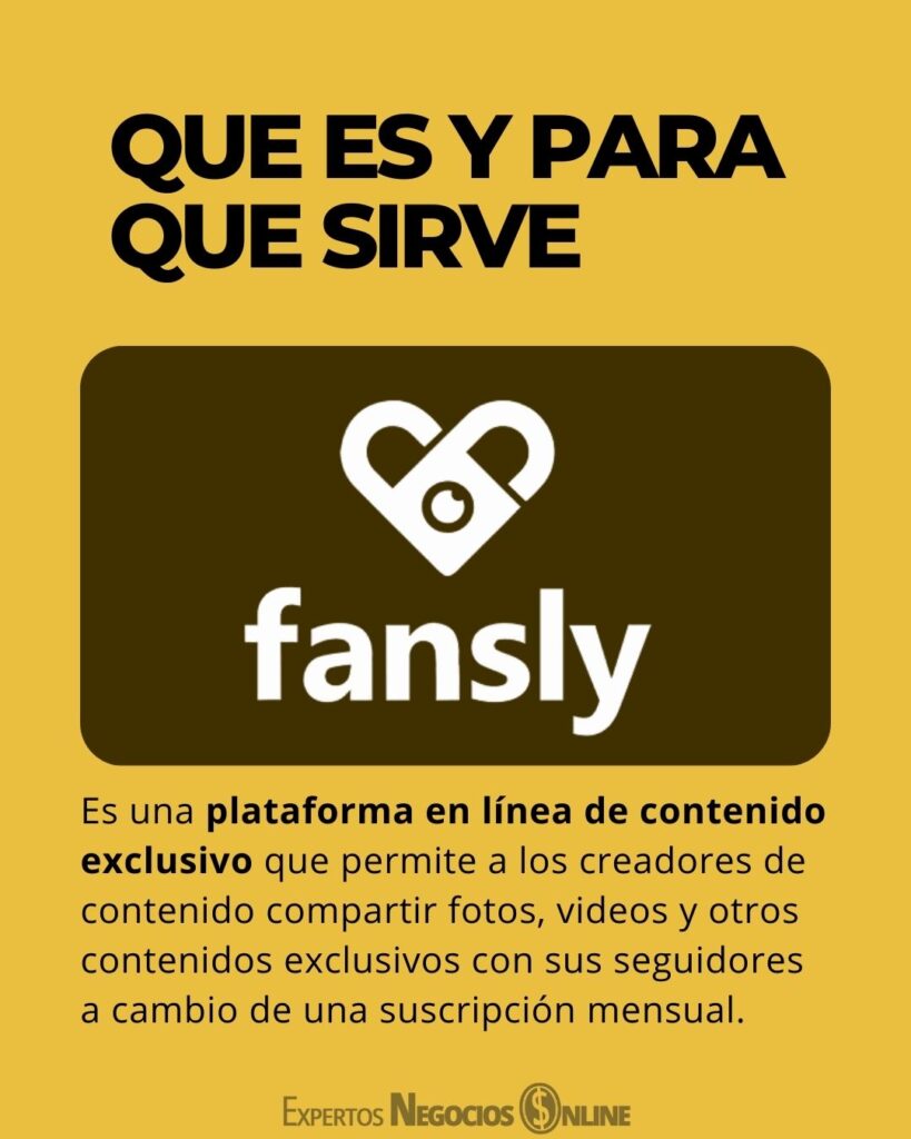 que es y para que sirve fansly