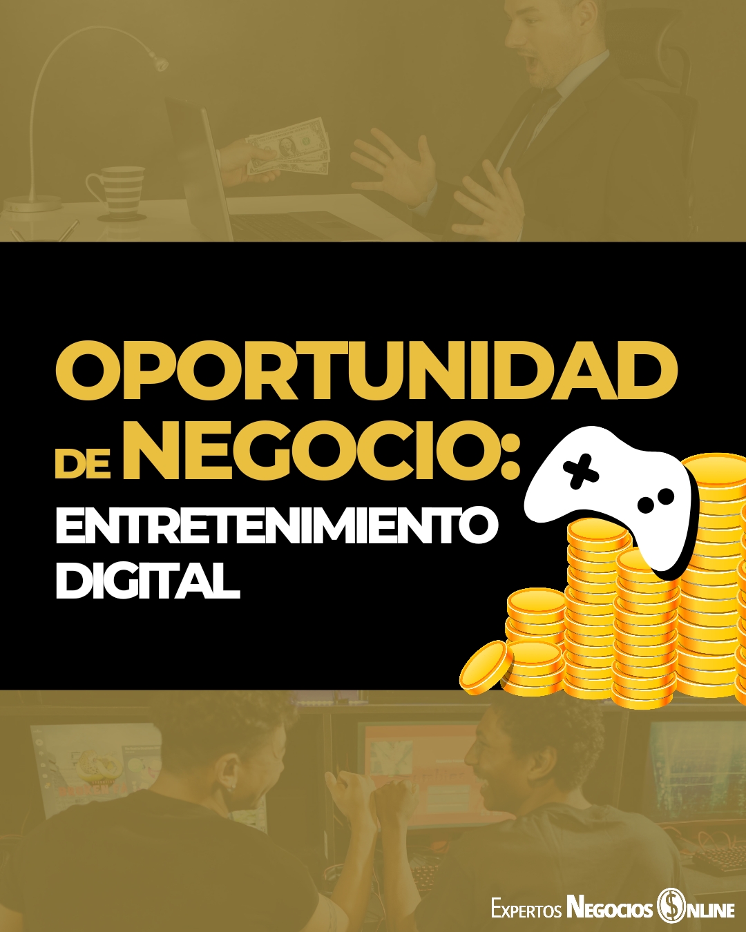 El entretenimiento online es una oportunidad de negocio digital