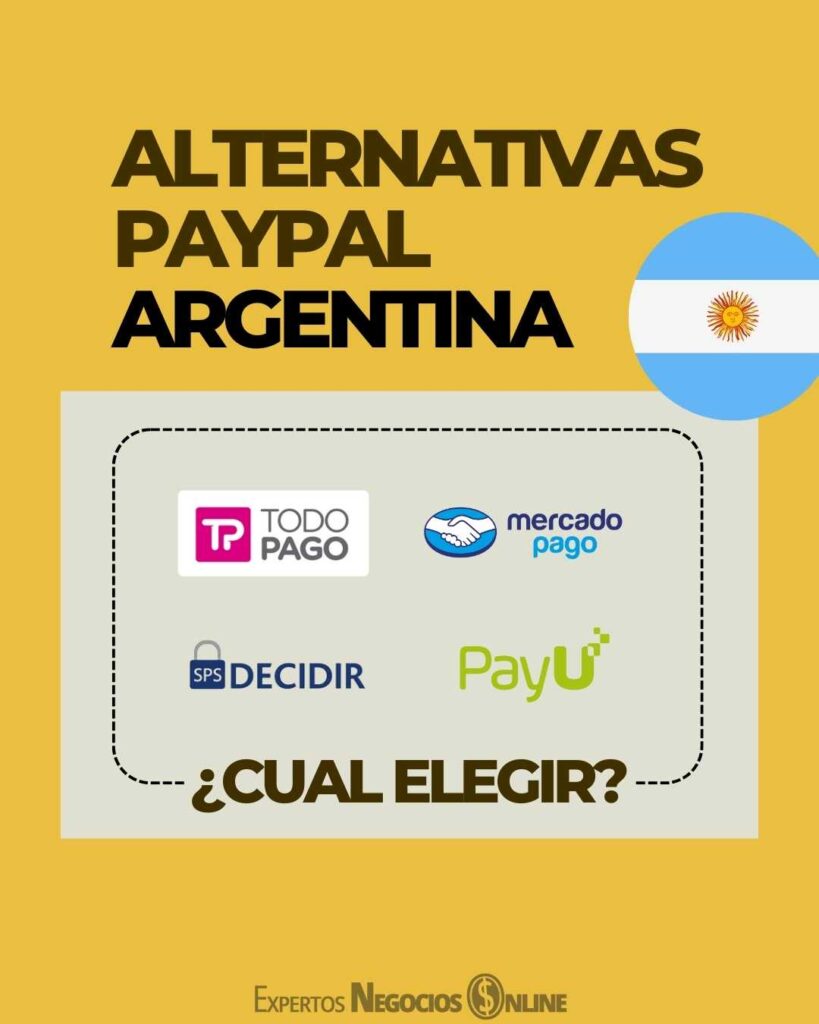 alternativas paypal Argentina