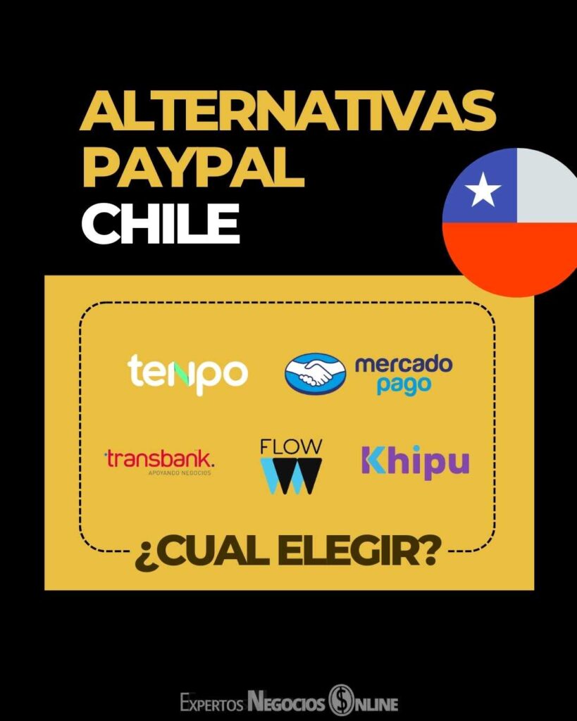 alternativas paypal Chile