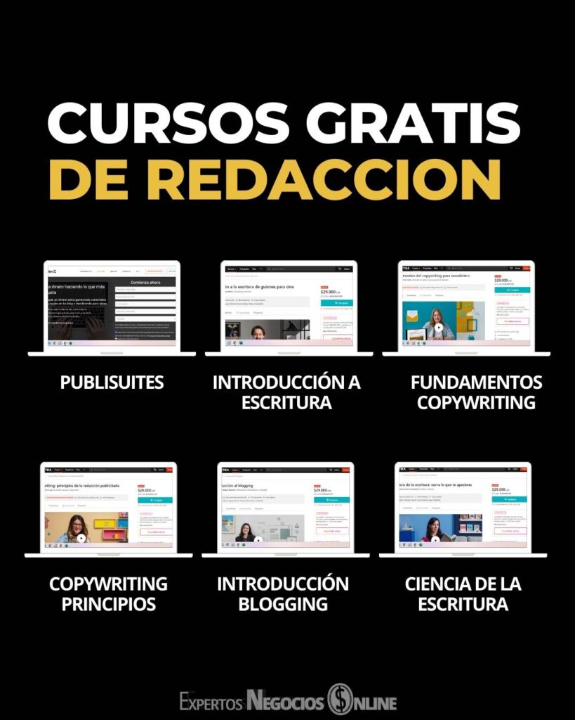 cursos gratis de redaccion