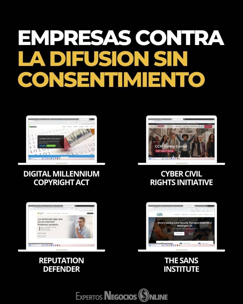 empresas contra la difusión sin consentimietno