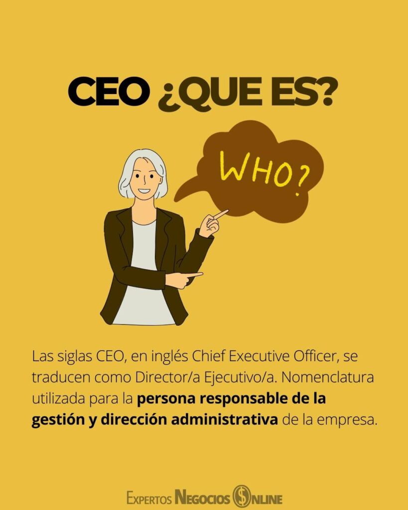 CEO que es