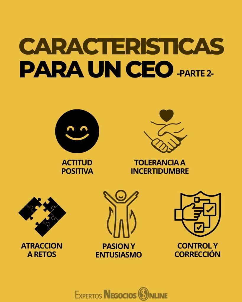 caracteristicas para ser un ceo