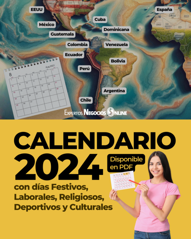 Calendario comercial 2024 para Marketing & eCommerce