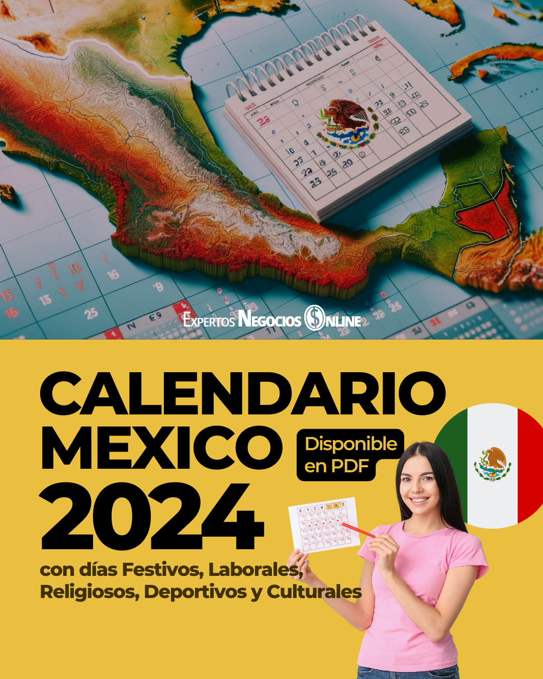 Calendario marketing Mexico 2024 | Feriados y Fechas importantes
